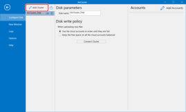 Add clusters as needed