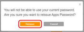 Click "Reissue" Click "Reissue"