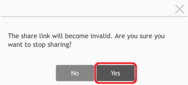 Tap "Yes"