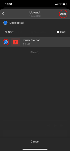 Select file to upload Select file to upload