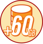 TeraCLOUD 60GB